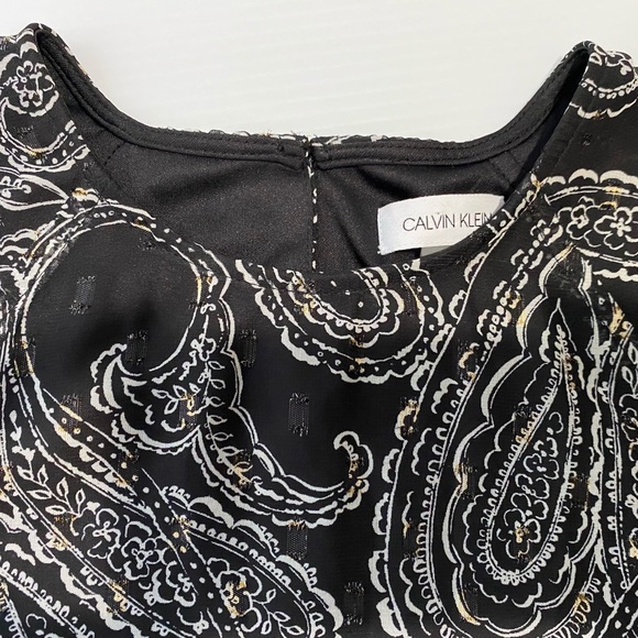 NWT Calvin Klein long sleeve dress Size 4 - Picture 4 of 15